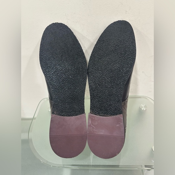 NWOT Red Tape Formal Oxford Black /Brown Leather Shoes For Mens Size 13 - Picture 8 of 9